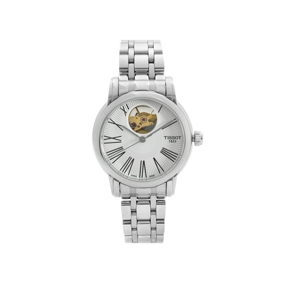 Tissot Lady Heart Steel Silver Dial Automatic Ladies Watch T050.207.11.033.00