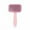 Pink, variant on Cinvoph Pet Hair Brush,Self Cleaning Brush for Shedding,Soft Exfoliating Brushes for Short and Long Haired Cats & Dogs for Grooming and Shedding, Blue