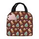 thumbnail image 1 of Easygdp Christmas Gingerbread Bolsa Térmica Premium - Tela Oxford Impermeable, Gran Capacidad, Bolsillo Frontal, Unisex para Trabajo, Escuela, Actividades al Aire Libre y Picnics, 1 of 8