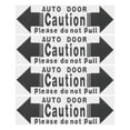 thumbnail image 1 of 4 pegatinas de seguridad para puerta automática Precaución: No tocar Señal de seguridad autoadhesiva para puertas corredizas de vidrio Indicador de apertura de puerta de coche, 1 of 6