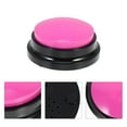 thumbnail image 2 of Interesting Dog Button Interactive Talking Button Wear-resistant Recording Button Dog Accessory, 2 of 9