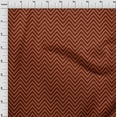 thumbnail image 3 of oneOone Cotton Silk Fabric Chevron Geometric Printed Fabric 1 Yard 42 Inch Wide, 3 of 4