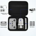 thumbnail image 4 of Étui de Protection pour Drone, Pochette en Maille avec Fermeture Éclair Prévention des Collisions Espace Indépendant Grande Capacité Coque Rigide pour Mini 2 SE 4K pour Télécommande, 4 of 7