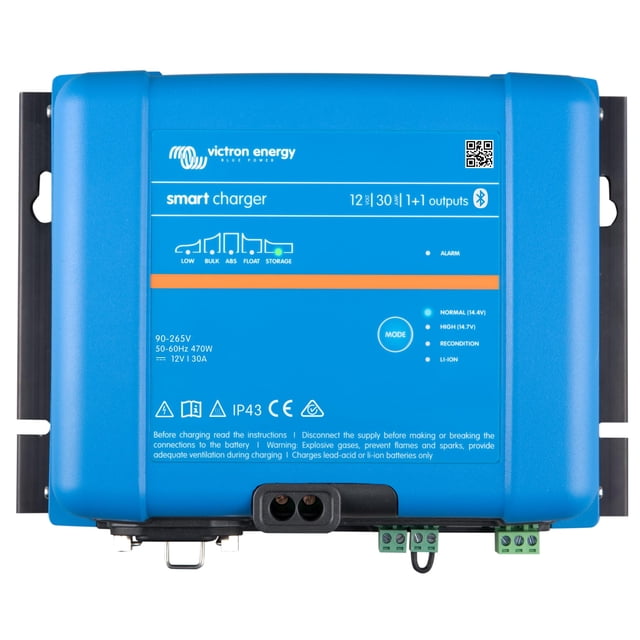 Cargador de baterías Victron Energy Smart IP43 12V 30A Bluetooth