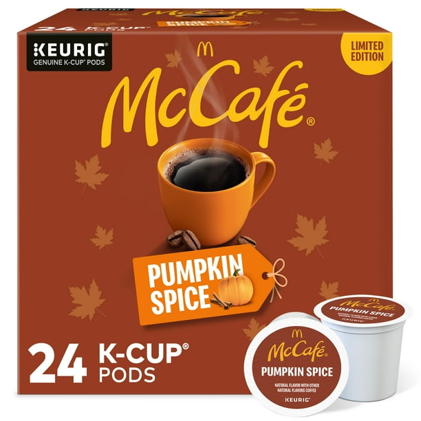 McCafe Pumpkin Spice, Single Serve Coffee Keurig KCup Pods, Flavored