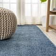 thumbnail image 5 of JONATHAN Y SUPERSOFT 7' Square Area Rug, Haze - Navy, SEU100C-7SQ, 5 of 7