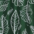 thumbnail image 5 of Orinice Tropical Palm Leaves Shower Curtain Abstract Dark Green White Plants Leaf Line Arts Boho Botanical Minimalist Banana Monstera Jungle Rainforest Nature Fabric Bath Curtain Set with Hook 69x72, 5 of 7