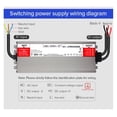 thumbnail image 3 of Waterproof LED Power Supply, Rainproof Lighting Transformers, 300W/400W AC 175-265 To DC 12V 24V Switch Transformer, Adapter LED Driver ,Stable Output, 3 of 6