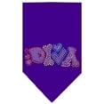thumbnail image 4 of Pet and Dog Bandana Rhinestone, "Technicolor Diva", 4 of 10