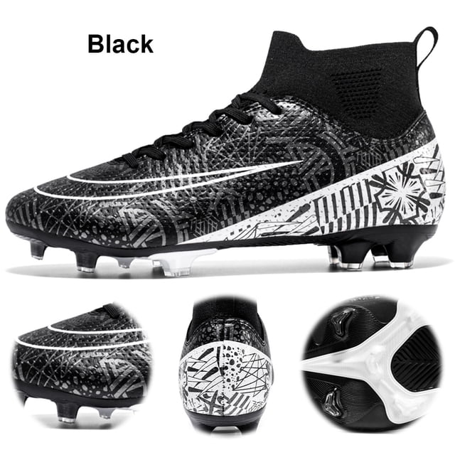 Fútbol Botas Unisex Antideslizantes para Exteriores E Interiores Correr Y Entrenar