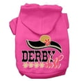 thumbnail image 4 of Pet, Dog  Cat Hoodie Screen Printed, "Derby Doll", 4 of 10