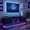 Black, variant on Sonegra Fireplace TV Stand with Electric Fireplace up to 80", Entertainment Center with Fireplace, LED 70" Modern TV Console with Storage for Livingroom, White