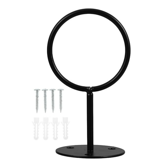 ETHZZLE Wall Mounted Baseball Holder Black Ball Organization Sleek Design for Sports Enthusiasts 1Pcs