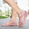thumbnail image 2 of TOWED22 Boys Water Sandals Kids Open-Toe Adjustable Straps Sport Sandals Child Outdoor Athletic Lightweight(Little Kid/Big Kid)(Pink,3), 2 of 9