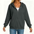 thumbnail image 6 of Cilsoka Womens Zip Up Hoodies Oversized Sweatshirts Fall Fashion Outfits Lightweight Jacket Y2k Hoodie Comfy Winter Clothes, 6 of 8