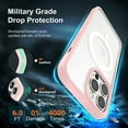 thumbnail image 2 of MagSafe Compatible Premium Hybrid Protective Case for iPhone 15 Plus - Pink, 2 of 7