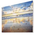 thumbnail image 1 of Design Art - Blue Sky and Clouds Mirrored in Sea, 1 of 5