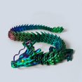 thumbnail image 1 of Whattiho, dragón impreso en 3D, dragón articulado, juguete Fidget, juguetes de dragón flexibles posibles para decoración de coche y figuras de adorno, 1 of 5