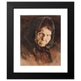 thumbnail image 2 of Georg Pauli 15x18 Black Modern Framed Museum Art Print Titled - Head of a Woman (1891), 2 of 5