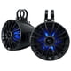 thumbnail image 1 of Rockville PT65BR Altavoces de torre LED Bluetooth con alimentación de 6,5" para ATV/UTV/RZR/Cart negro, 1 of 9