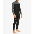 thumbnail image 3 of Quiksilver Men's Full Wetsuit 4/3mm Everyday Sessions GBS Back Zip Surf Suit (Large Short (LS), Black/Gun Metal), 3 of 7
