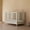 Frosted Oat, variant on Storkcraft Mallorca 5-in-1 Convertible Crib with Bonus Toddler Guardrail, Hazelnut
