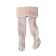 thumbnail image 2 of KelaJuan Girls Winter Warm Tights, Velvet/Fleece Lined Pantyhose Stockings Footed Leggings, 2 of 7