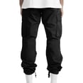 thumbnail image 3 of 1pcs men's overalls--black, 3 of 5