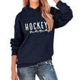 thumbnail image 2 of Hockey Mama Hoodies for Women 2025 Long Sleeve Soft Graphic Hooded Sweatshirt with Pockets Pullover Tops, 2 of 4