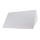thumbnail image 1 of Almohada de Elevación de Pierna Cojín de de Cama de Espuma - Blanco 20x10x5. con Cubierta Extraíble Lavable Removible Acolchada Sunnimix Almohada de cuña de cama blanca, 1 of 8