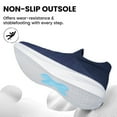 thumbnail image 5 of YHOON Mens Walking Shoes Non Slip Casual Shoes Lightweight Breathable Tennis Sneakers Navy Blue Size 8.5, 5 of 8
