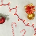 thumbnail image 3 of Northlight 100ct Clear Mini Christmas Light Set - 20.25' Red Wire, 3 of 6