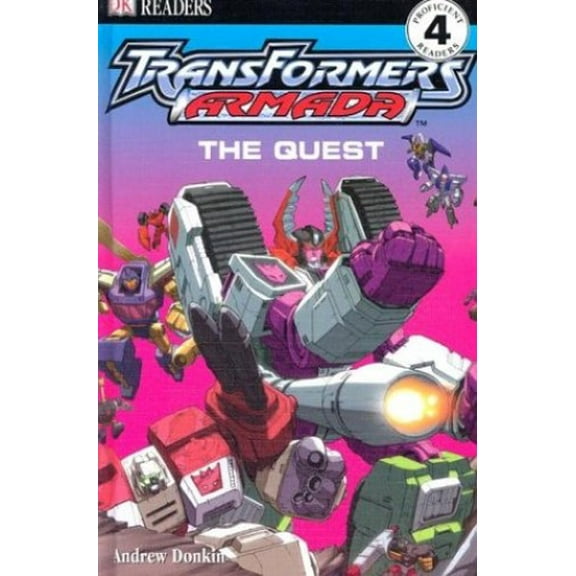 Pre-Owned DK Readers: Level 4: Transformers Armada: The Quest (Hardcover)