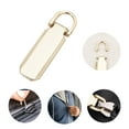 thumbnail image 5 of Aufmer Zipper Pull Replacement,1/2/3/5 Pieces Detachable Zipper Pull Tab Repair Kit for Luggage Clothing Jackets Backpacks Boots Purse Coat(Gold), 5 of 8