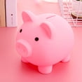 thumbnail image 2 of Cute Pink Piggy Bank for Kids & Adults – Fun Plastic Money Box Decorative Savings Jar, Ideal Gift for Boys and Girls, 2 of 3