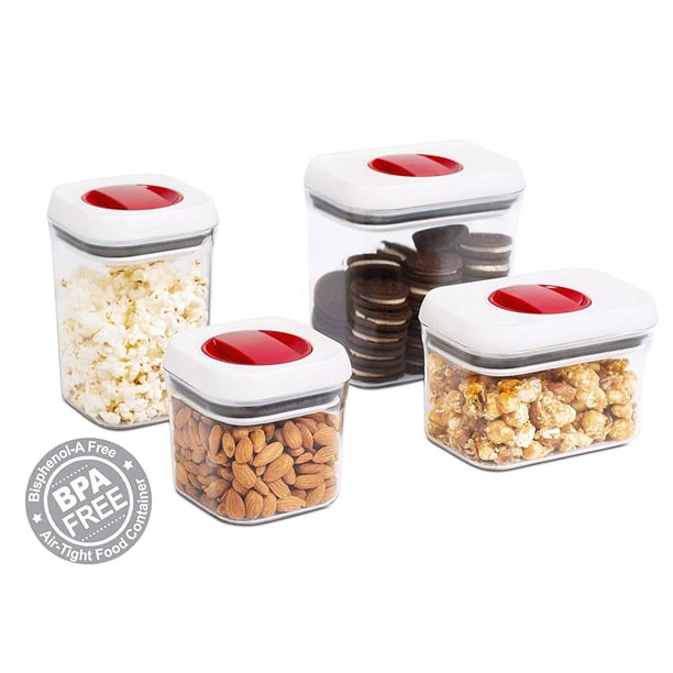 Internet S Best Spin Lock Airtight Canisters Walmart Com Walmart Com