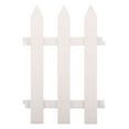 thumbnail image 6 of Worgeous White Plastic Garden Fence Edging Border Decorative Lawn Yard Outdoor Landscape Trim, 6 of 8