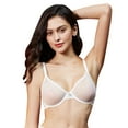 thumbnail image 2 of Varsbaby Lace Bra See Through Sexy Underwear for Women 2 PCS, 2 of 6