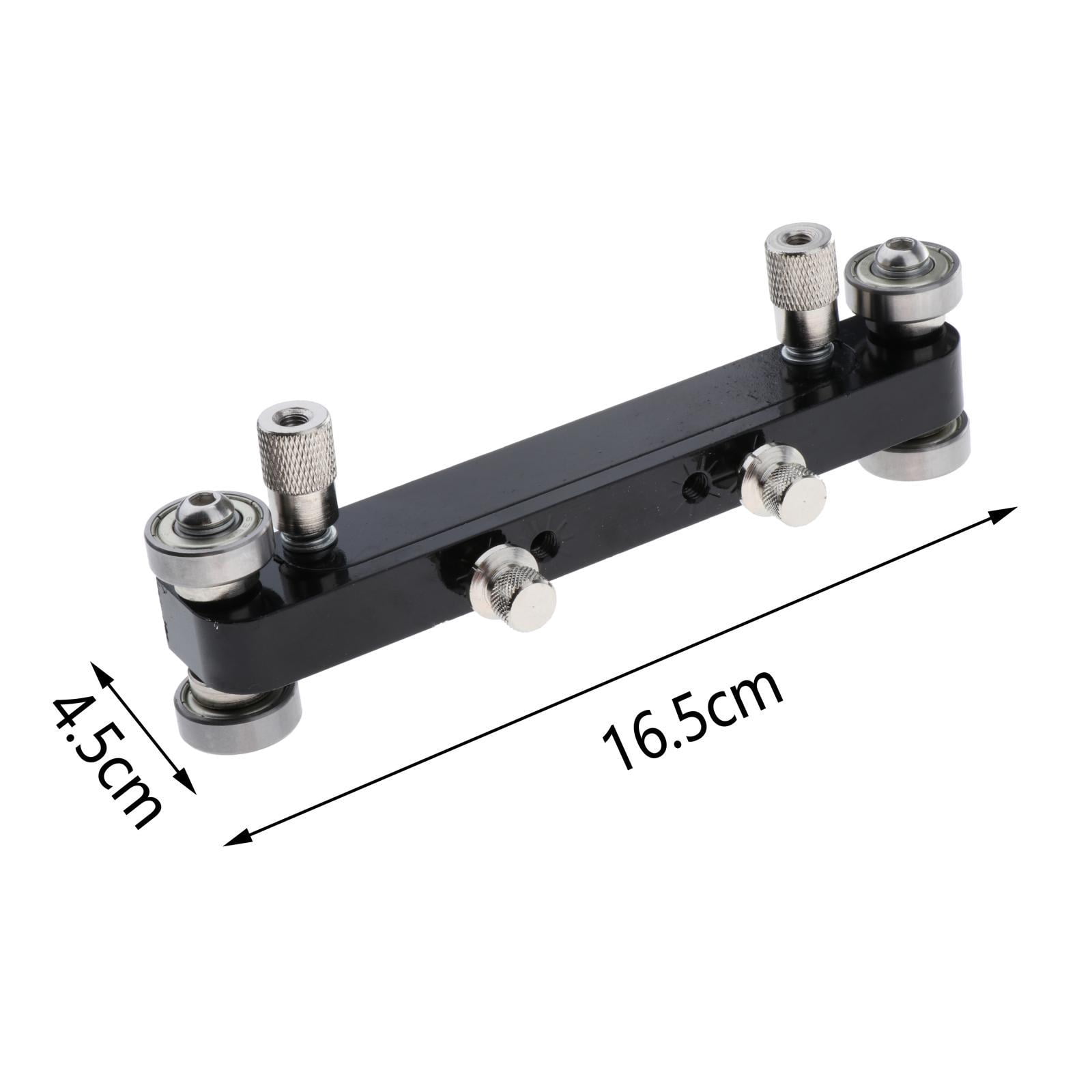LeeQinersw Guitar Nut and Bridge Saddle Sander Grinding Luthier Tool for Guitar Accessories Black