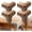 (4, brown), variant on Silicone Corner Protectors - Furniture Edge Bumpers for Kids Children, Anti-Collision Table Corner Guards for Fireplace Table Stair Cabinet Edges Sharp Corners(4, brown)