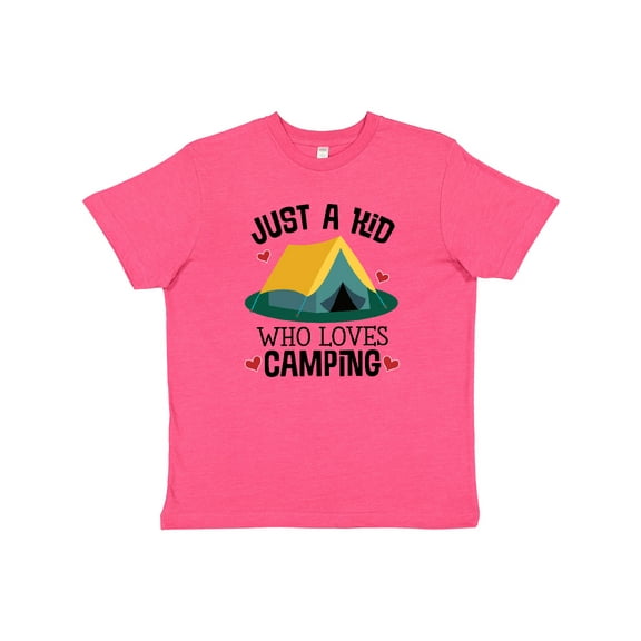 Inktastic Camping Cute Summer Camp Youth T-Shirt