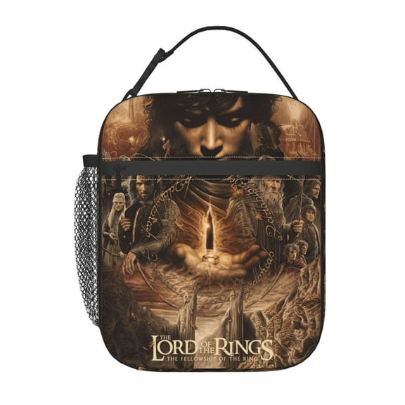 The Lord Of The Rings Lunch Bag Insulated Cooler Box For Snacks Travel Picnic School Supplies Gifts