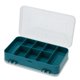 thumbnail image 3 of Caja de herramientas de plástico Caja de almacenamiento de herramientas de componentes pequeños verdes de doble cara, 3 of 9