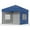 Blue, variant on Telyswee 10x10FT Pop Up Canopy Tent, Folding Tent Shelter with 3 Removable Sidewalls, Easy Setup Outdoor Canopy, Height Adjustable Shelter Gazebos