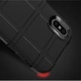 thumbnail image 2 of Rugged Shield TPU Polymer Grip Protective Phone Case for Apple iPhone X/Xs 5.8" Models Military-Grade Drop Protection (Black), 2 of 6
