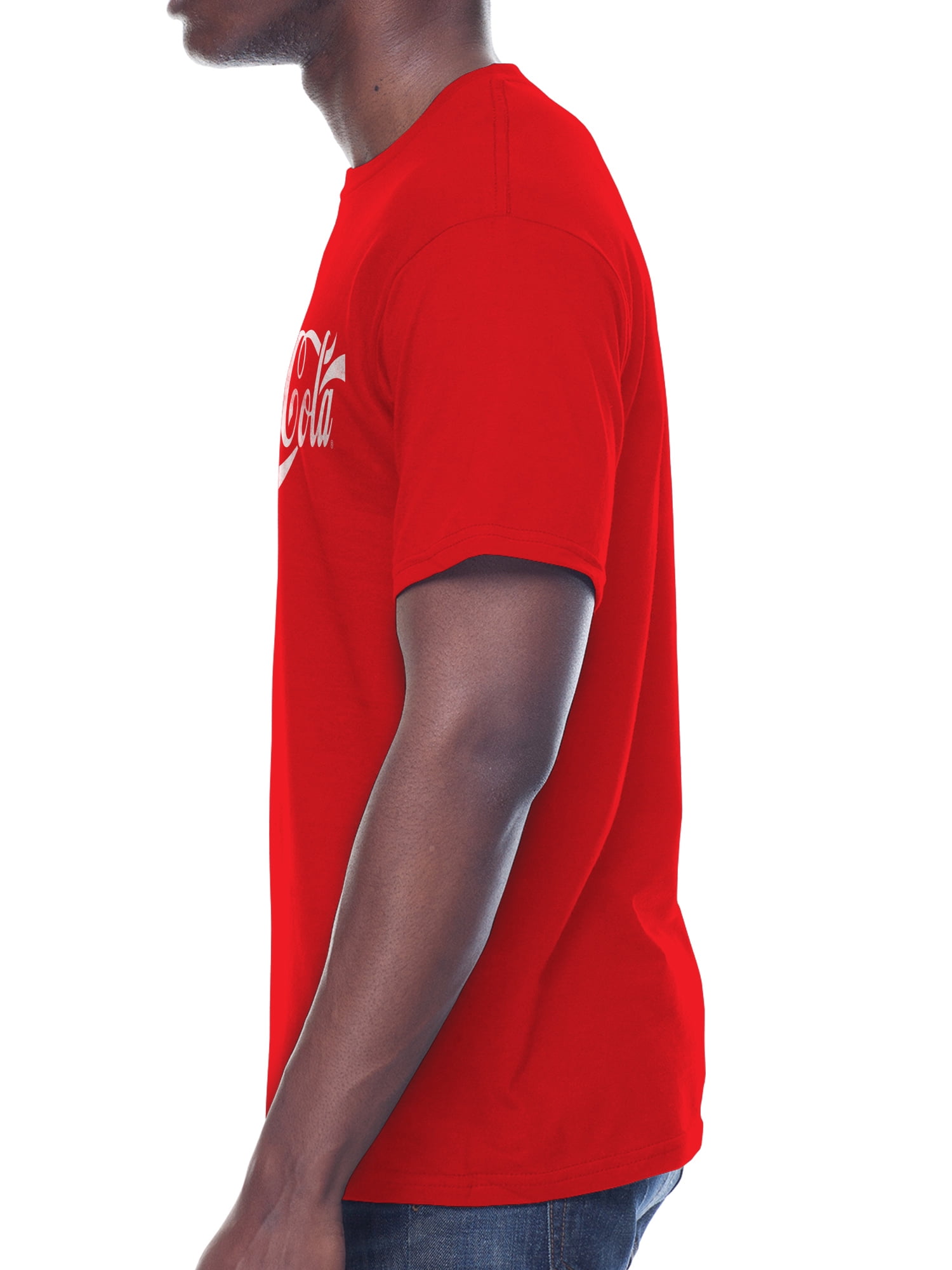 Coca Cola Coke Classic Apparel, Men's Graphic Crew Neck Short Sleeve T-shirt, (Men's & Big Men's)