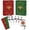 Red&Green, variant on Neasyth Playing Cards, Deck of Cards, 2 pack Poker Size Standard Index, Poker Cards for Gift, Family Game Night