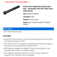 thumbnail image 2 of Front Lower Suspension Control Arm Bolt - Compatible with 2007 GMC Sierra 3500 Classic, 2 of 2