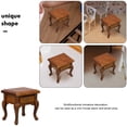 thumbnail image 7 of COMPUKAS Mini Wooden Bedside Table in Light Brown, 1 Set Dollhouse Furniture for Living Room and Bedroom Decor, 7 of 7