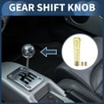 thumbnail image 2 of Perilla de cambio de coche Unique Bargains, universal para palanca de cambios de vehículos automáticos y manuales con 2 adaptadores acrílicos, 1 juego amarillo de 20 cm, 2 of 7